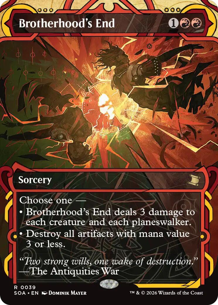 Brotherhood's End [Secrets of Strixhaven: Mystical Archive] | Exor Games Dartmouth