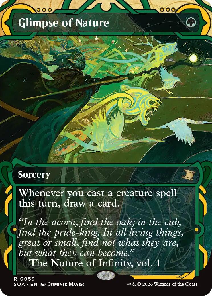 Glimpse of Nature [Secrets of Strixhaven: Mystical Archive] | Exor Games Dartmouth