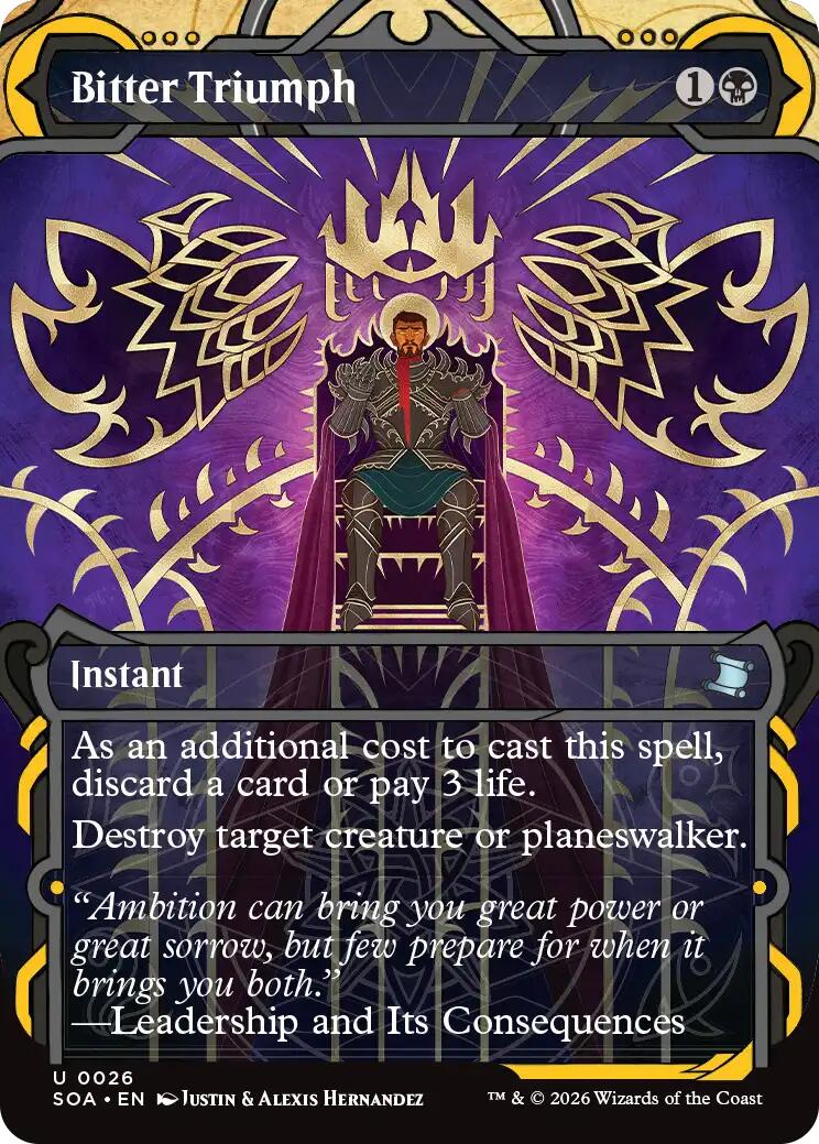 Bitter Triumph [Secrets of Strixhaven: Mystical Archive] | Exor Games Dartmouth