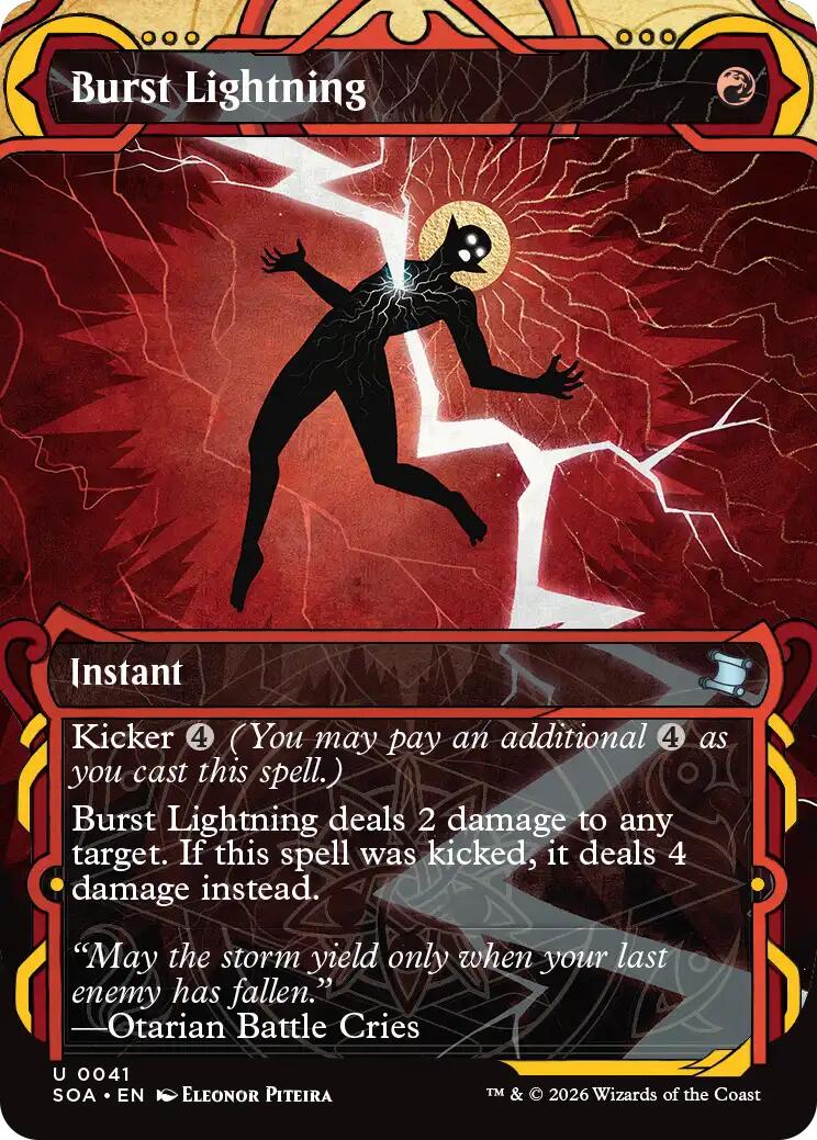 Burst Lightning [Secrets of Strixhaven: Mystical Archive] | Exor Games Dartmouth