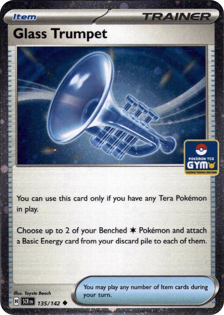 Glass Trumpet (135/142) (Gym Stamp Asia Exclusive) [Miscellaneous Cards] | Exor Games Dartmouth