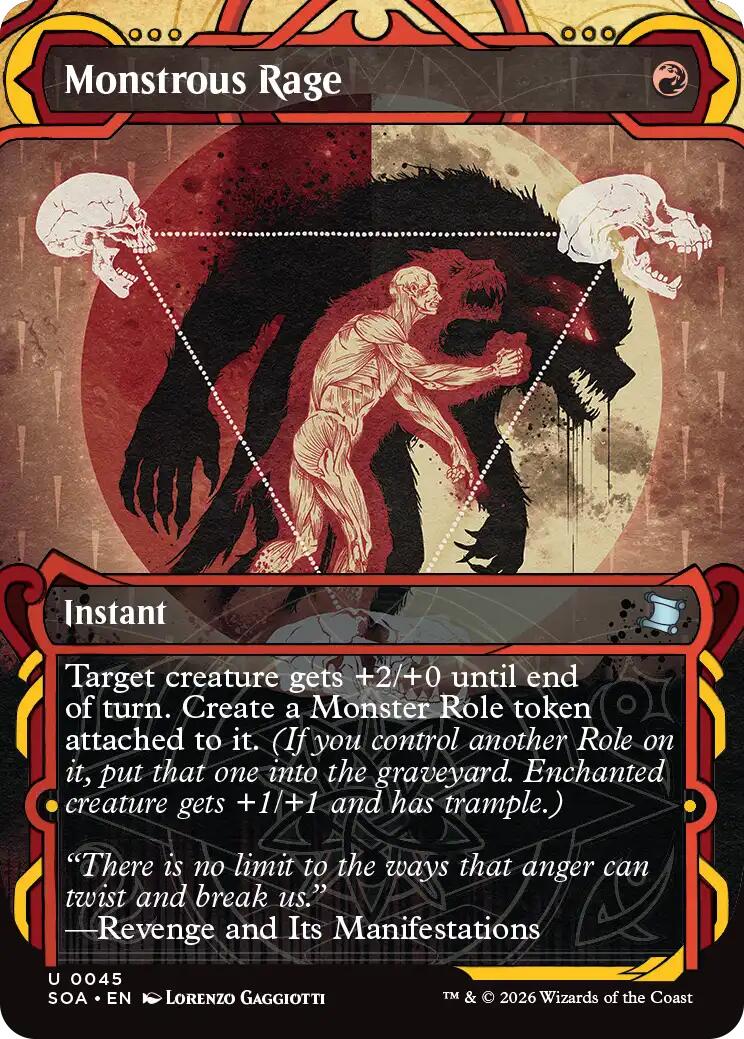 Monstrous Rage [Secrets of Strixhaven: Mystical Archive] | Exor Games Dartmouth