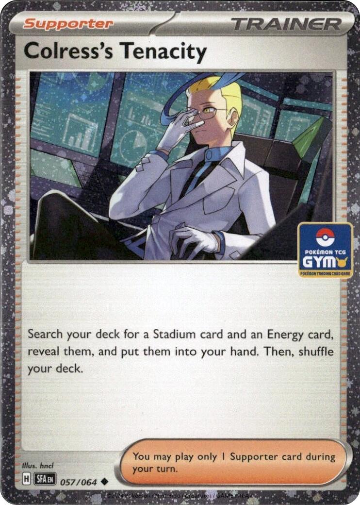 Colress's Tenacity (057/064) (Gym Stamp Asia Exclusive) [Miscellaneous Cards] | Exor Games Dartmouth