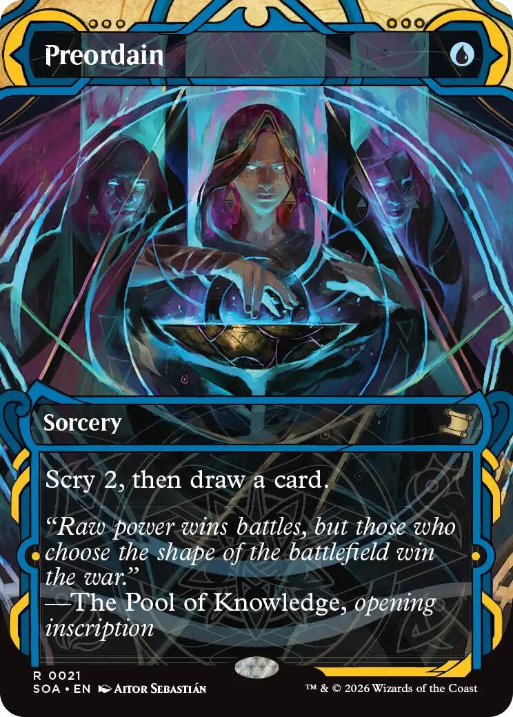 Preordain [Secrets of Strixhaven: Mystical Archive] | Exor Games Dartmouth