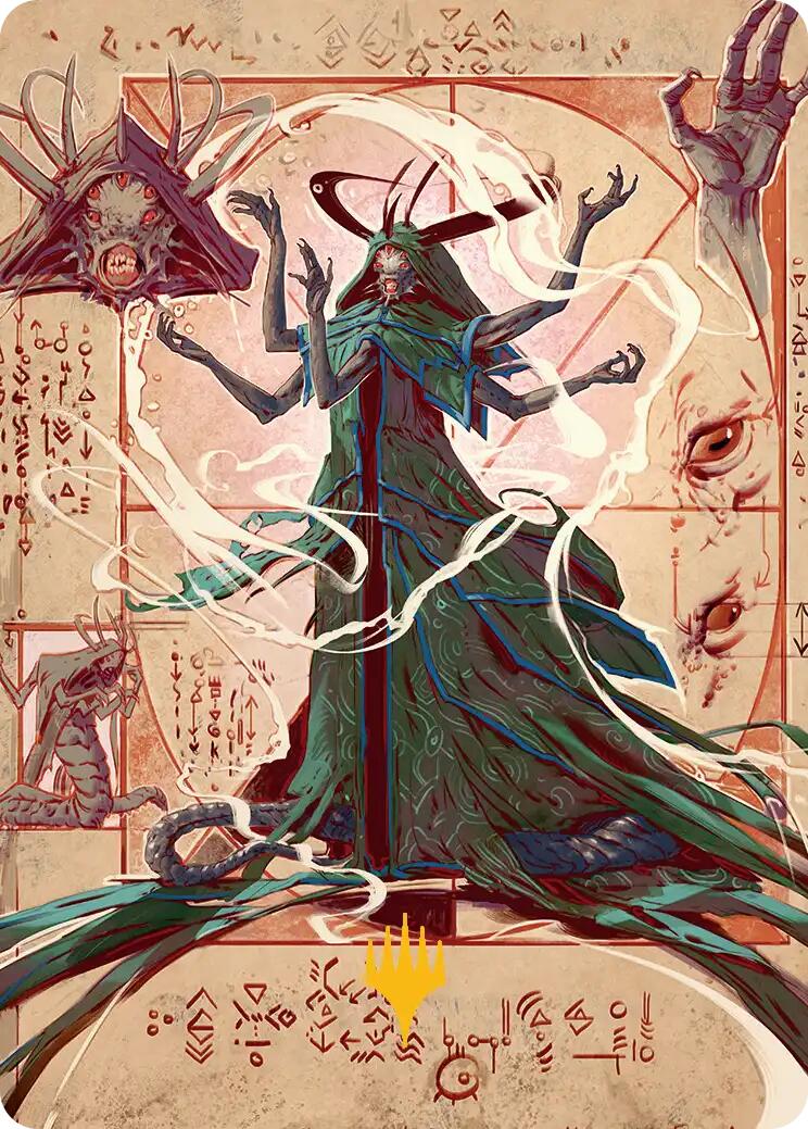 Tragedy Feaster Art Card (Gold-Stamped Planeswalker Symbol) [Secrets of Strixhaven Art Series] | Exor Games Dartmouth