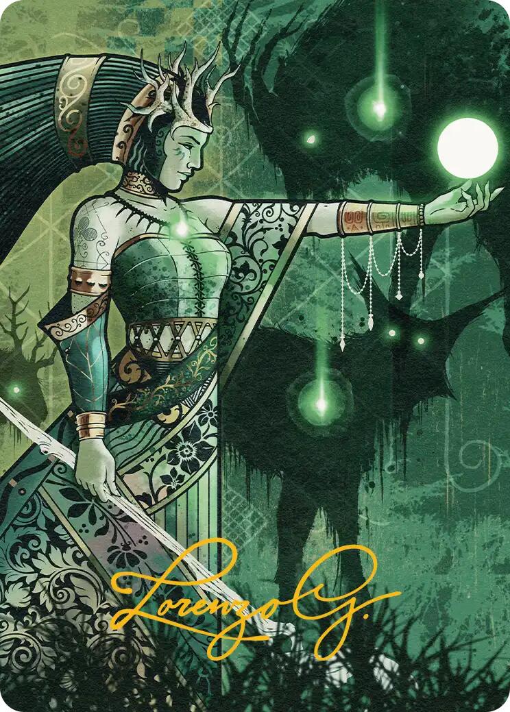 Shamanic Revelation Art Card (Gold-Stamped Signature) [Secrets of Strixhaven Art Series] | Exor Games Dartmouth
