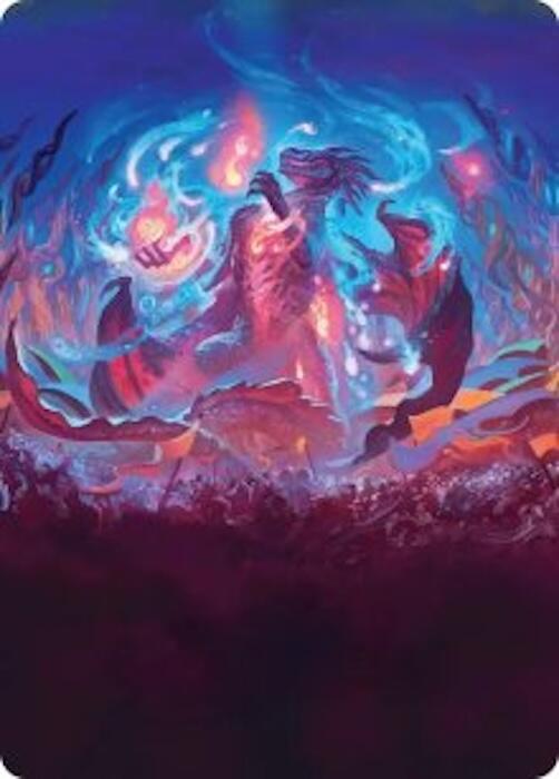 Prismari, the Inspiration Art Card [Secrets of Strixhaven Art Series] | Exor Games Dartmouth