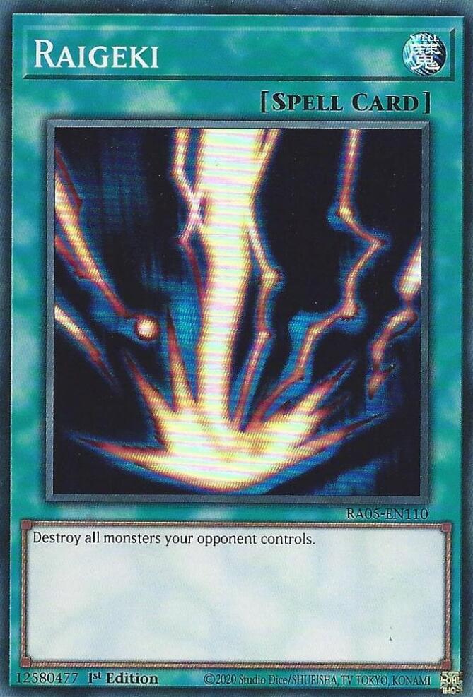 Raigeki [RA05-EN110] Super Rare | Exor Games Dartmouth