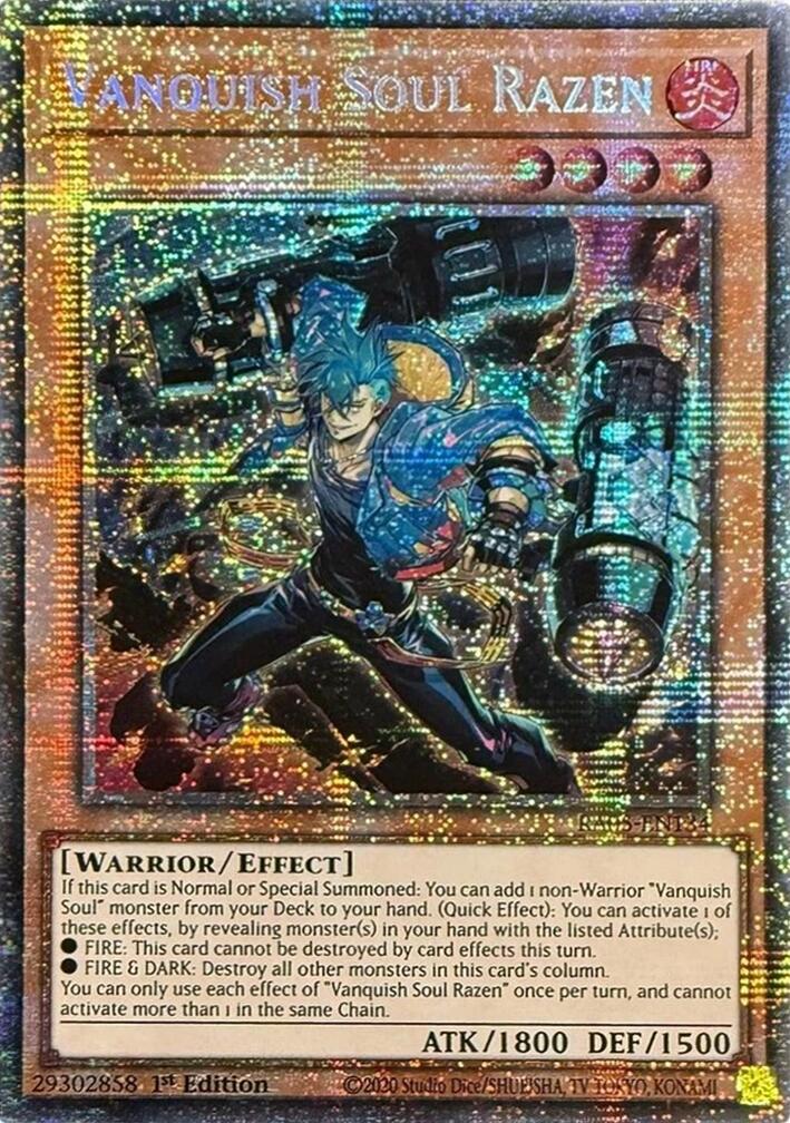Vanquish Soul Razen (Starlight Rare) [RA05-EN134] Starlight Rare | Exor Games Dartmouth
