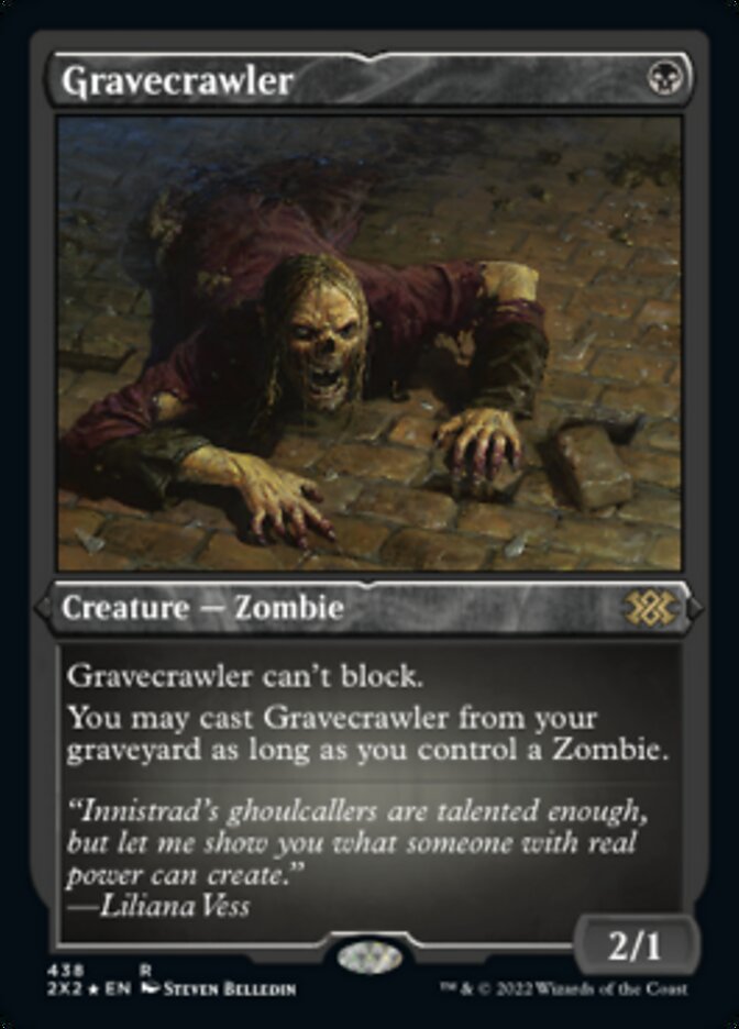 Gravecrawler (Foil Etched) [Double Masters 2022] | Exor Games Dartmouth