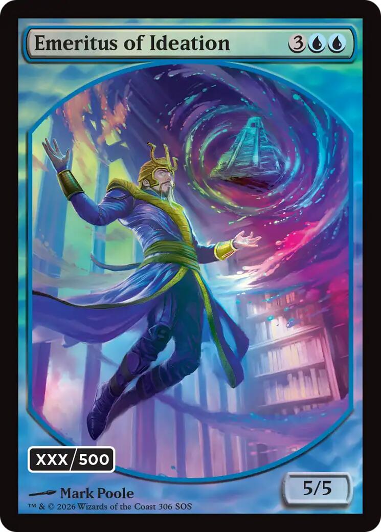 Emeritus of Ideation (Serial Numbered) [Secrets of Strixhaven] | Exor Games Dartmouth