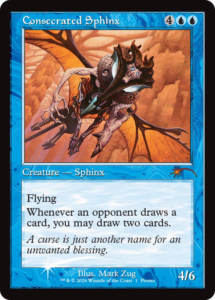 Consecrated Sphinx (Retro Frame) [MagicFest 2025] | Exor Games Dartmouth