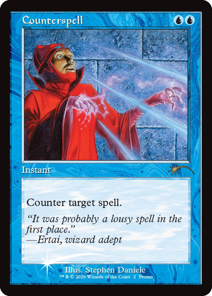 Counterspell (Retro Frame) [MagicFest 2025] | Exor Games Dartmouth