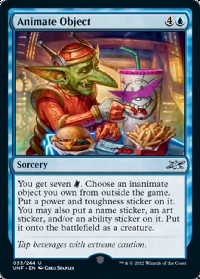 Animate Object [Unfinity] | Exor Games Dartmouth