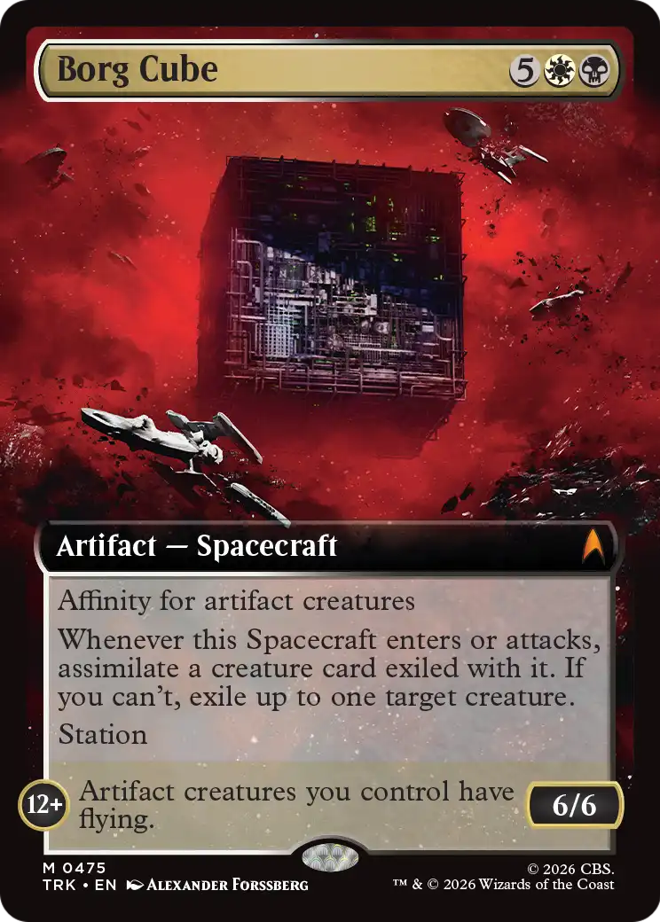 Borg Cube (Extended Art) [Star Trek] | Exor Games Dartmouth