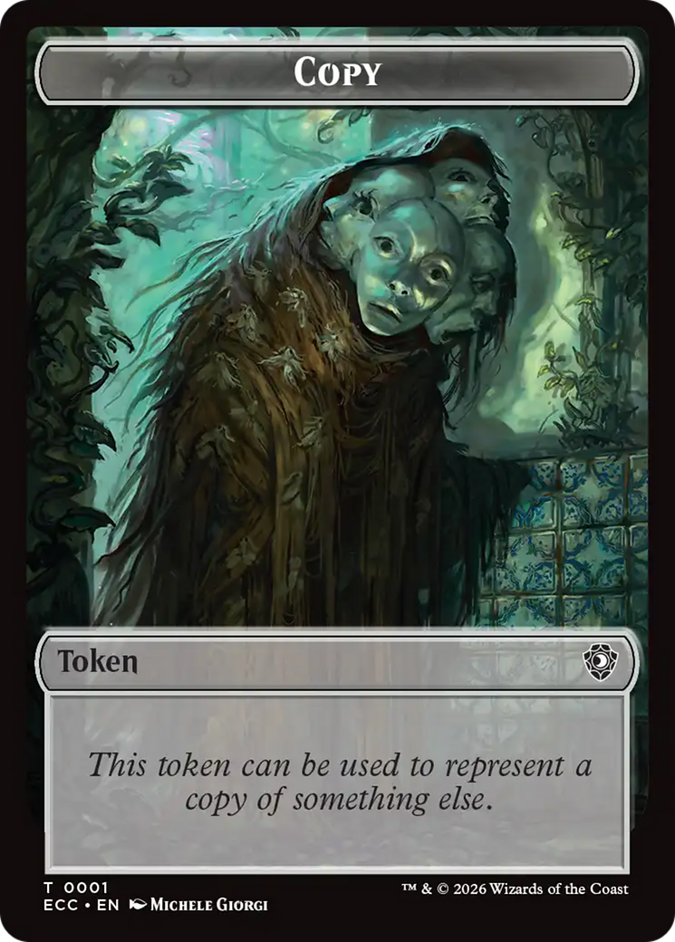 Treasure // Copy Double-Sided Token [Lorwyn Eclipsed Tokens] | Exor Games Dartmouth