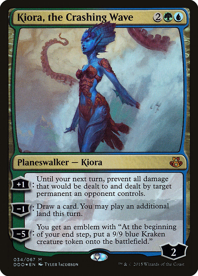 Kiora, the Crashing Wave [Duel Decks: Elspeth vs. Kiora] | Exor Games Dartmouth