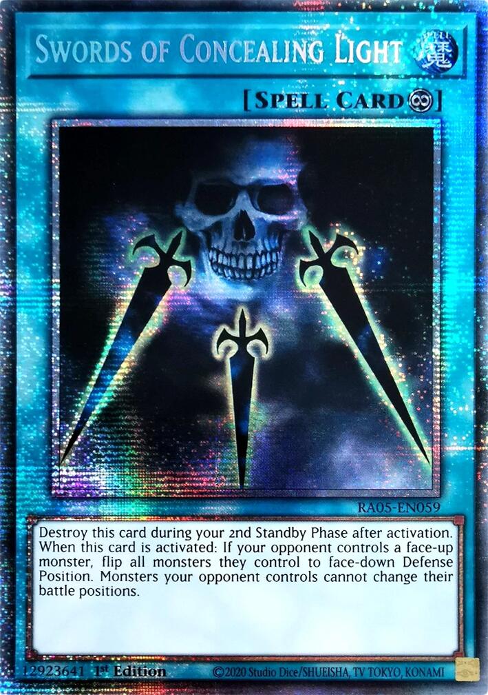 Swords of Concealing Light (Starlight Rare) [RA05-EN059] Starlight Rare | Exor Games Dartmouth