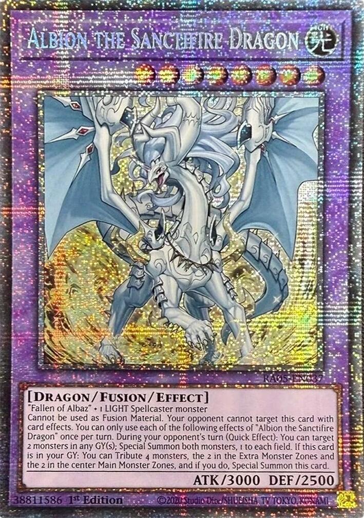 Albion the Sanctifire (Starlight Rare) [RA05-EN037] Starlight Rare | Exor Games Dartmouth