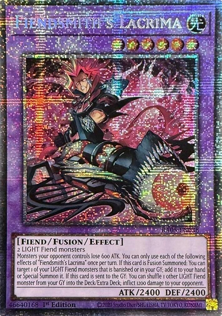 Fiendsmith's Lacrima (Starlight Rare) [RA05-EN038] Starlight Rare | Exor Games Dartmouth