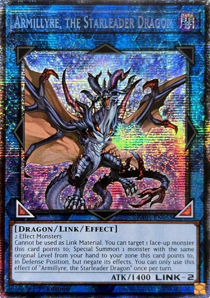 Armillyre, the Starleader Dragon (Starlight Rare) [RA05-EN055] Starlight Rare | Exor Games Dartmouth