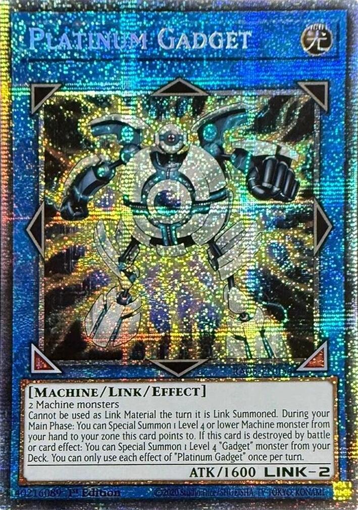 Platinum Gadget (Starlight Rare) [RA05-EN054] Starlight Rare | Exor Games Dartmouth