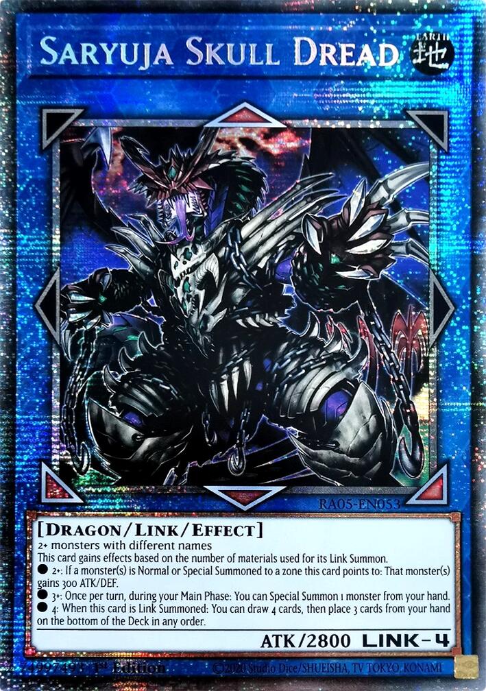 Saryuja Skull Dread (Starlight Rare) [RA05-EN053] Starlight Rare | Exor Games Dartmouth