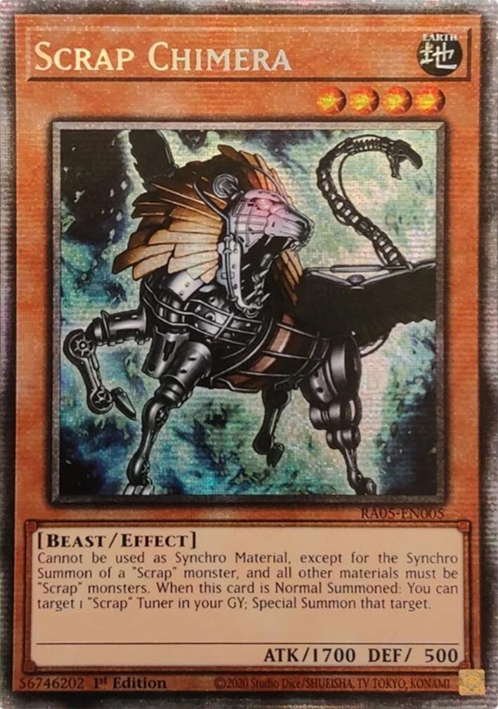 Scrap Chimera (Starlight Rare) [RA05-EN005] Starlight Rare | Exor Games Dartmouth