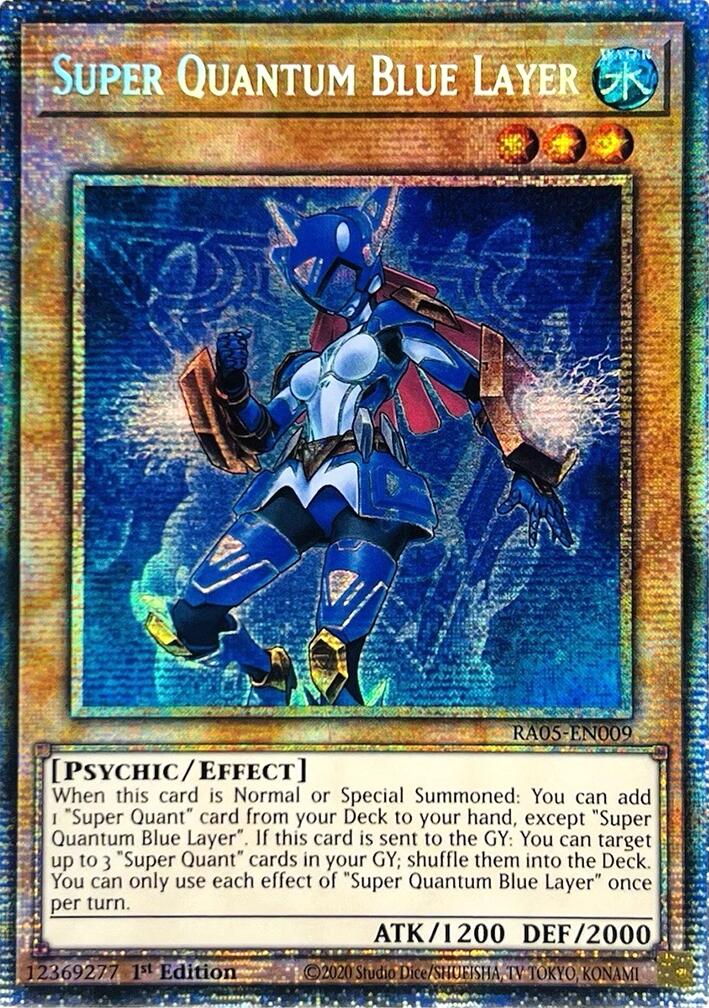 Super Quantum Blue Layer (Starlight Rare) [RA05-EN009] Starlight Rare | Exor Games Dartmouth