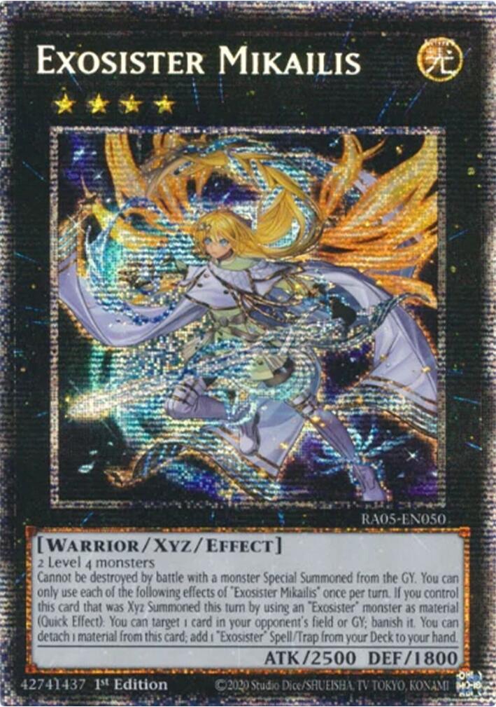 Exosister Mikailis (Starlight Rare) [RA05-EN050] Starlight Rare | Exor Games Dartmouth