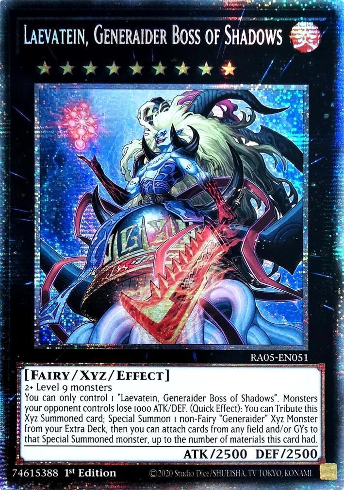 Laevatein, Generaider Boss of Shadows (Starlight Rare) [RA05-EN051] Starlight Rare | Exor Games Dartmouth