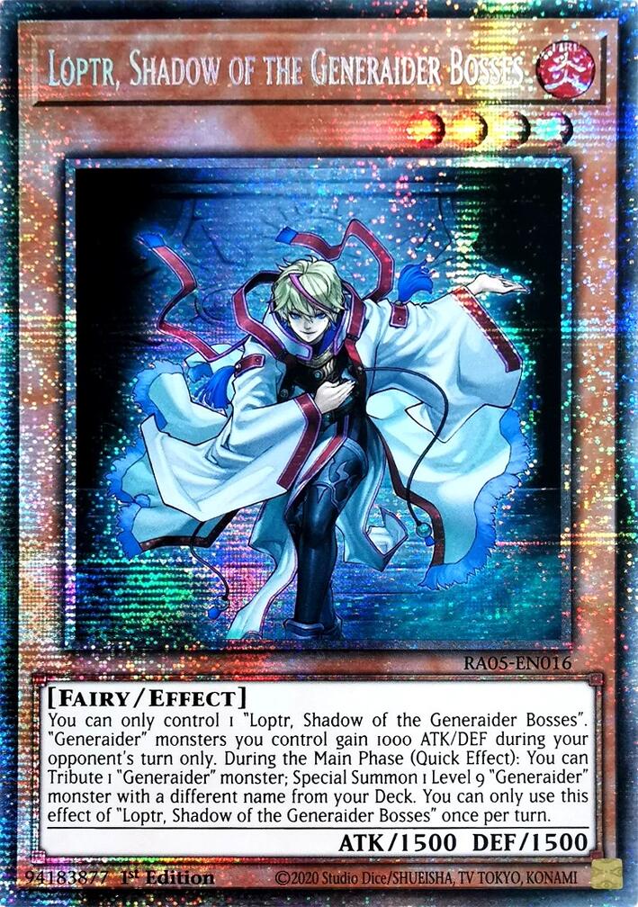 Loptr, Shadow of the Generaider Bosses (Starlight Rare) [RA05-EN016] Starlight Rare | Exor Games Dartmouth