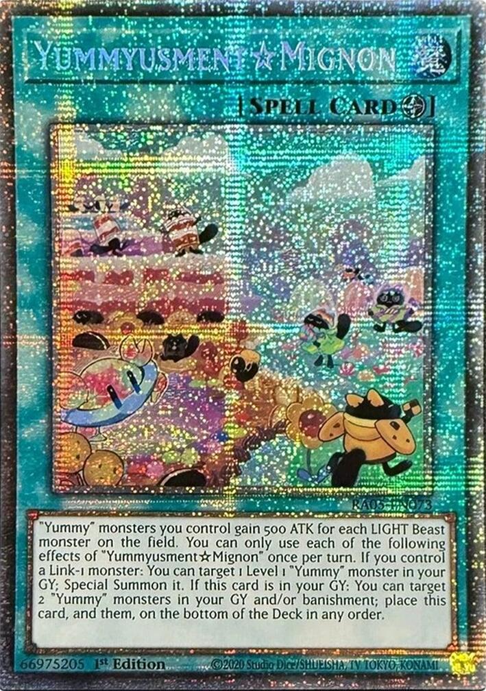 YummyusmentMignon (Starlight Rare) [RA05-EN073] Starlight Rare | Exor Games Dartmouth