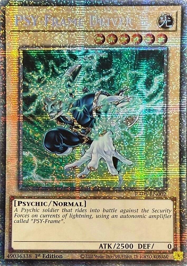 PSY-Frame Driver (Starlight Rare) [RA05-EN002] Starlight Rare | Exor Games Dartmouth