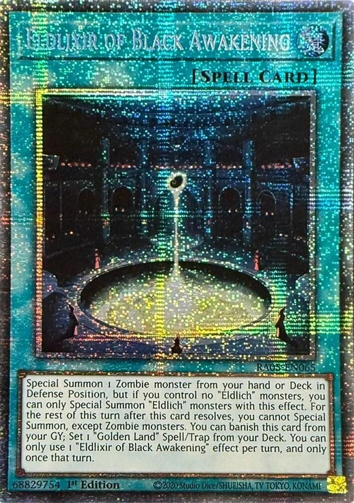 Eldlixir of Black Awakening (Starlight Rare) [RA05-EN065] Starlight Rare | Exor Games Dartmouth