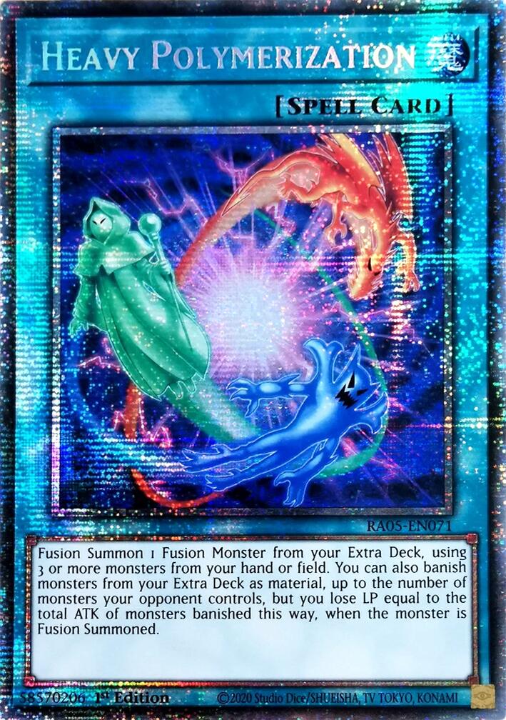 Heavy Polymerization (Starlight Rare) [RA05-EN071] Starlight Rare | Exor Games Dartmouth