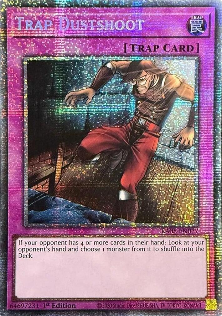 Trap Dustshoot (Starlight Rare) [RA05-EN077] Starlight Rare | Exor Games Dartmouth