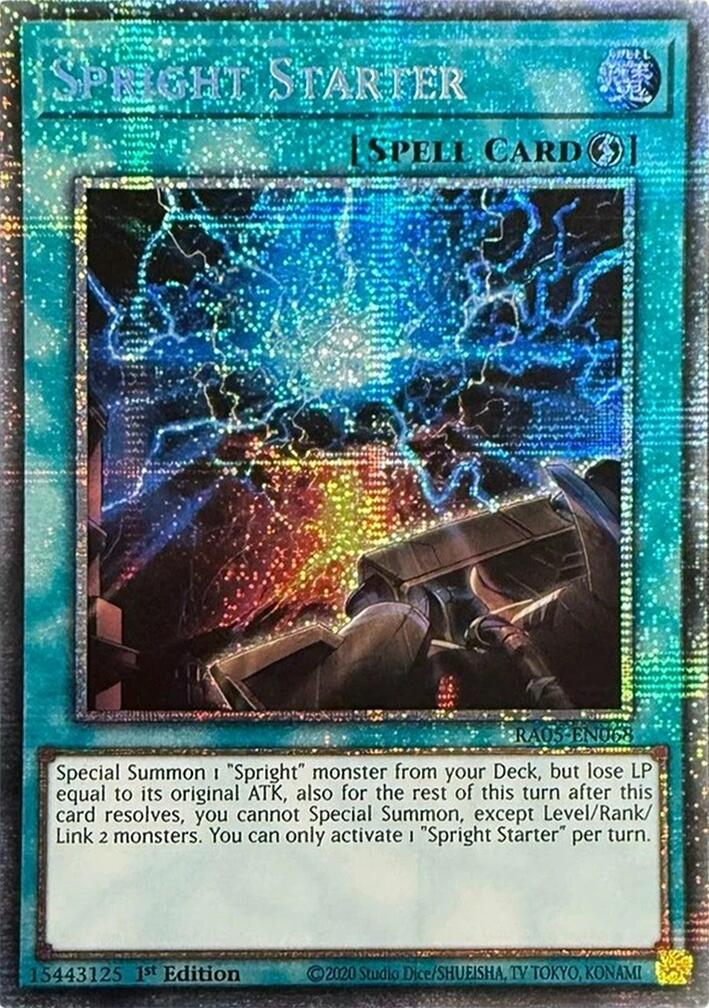 Spright Starter (Starlight Rare) [RA05-EN068] Starlight Rare | Exor Games Dartmouth