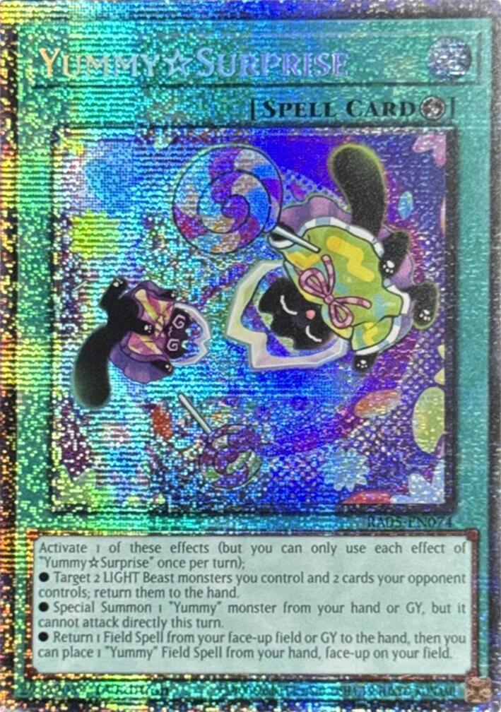 YummySurprise (Starlight Rare) [RA05-EN074] Starlight Rare | Exor Games Dartmouth