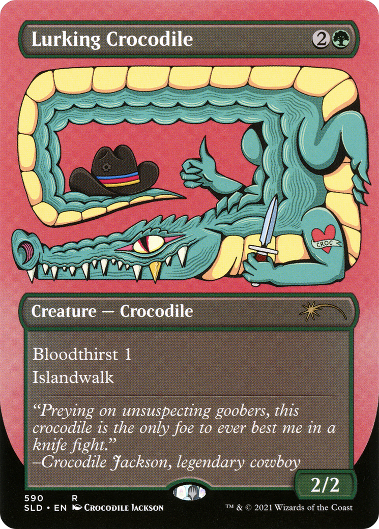 Lurking Crocodile [Secret Lair Drop Promos] | Exor Games Dartmouth