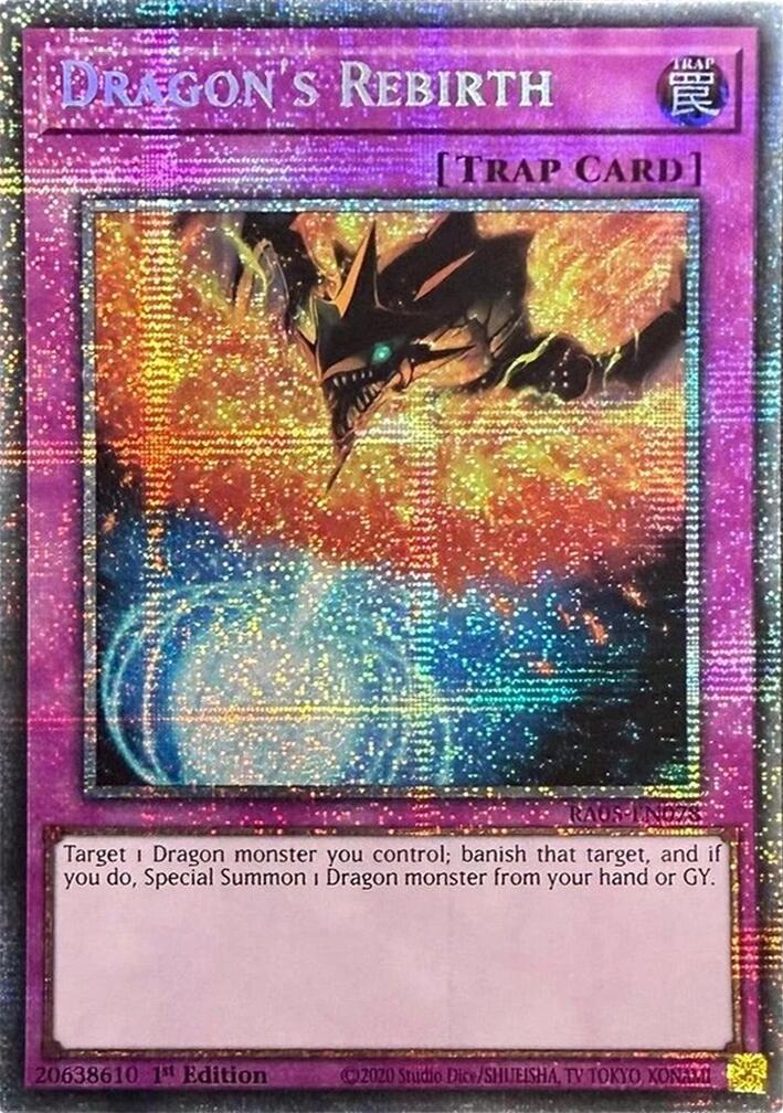 Dragon's Rebirth (Starlight Rare) [RA05-EN078] Starlight Rare | Exor Games Dartmouth
