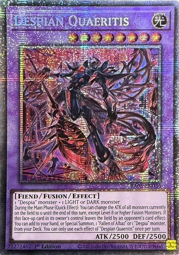 Despian Quaeritis (Starlight Rare) [RA05-EN036] Starlight Rare | Exor Games Dartmouth