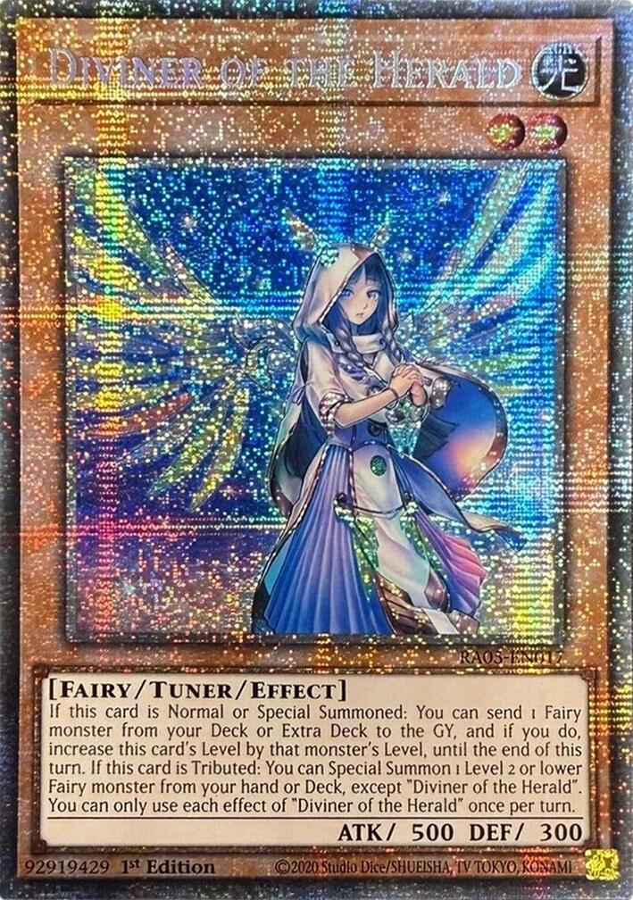 Diviner of the Herald (Starlight Rare) [RA05-EN017] Starlight Rare | Exor Games Dartmouth
