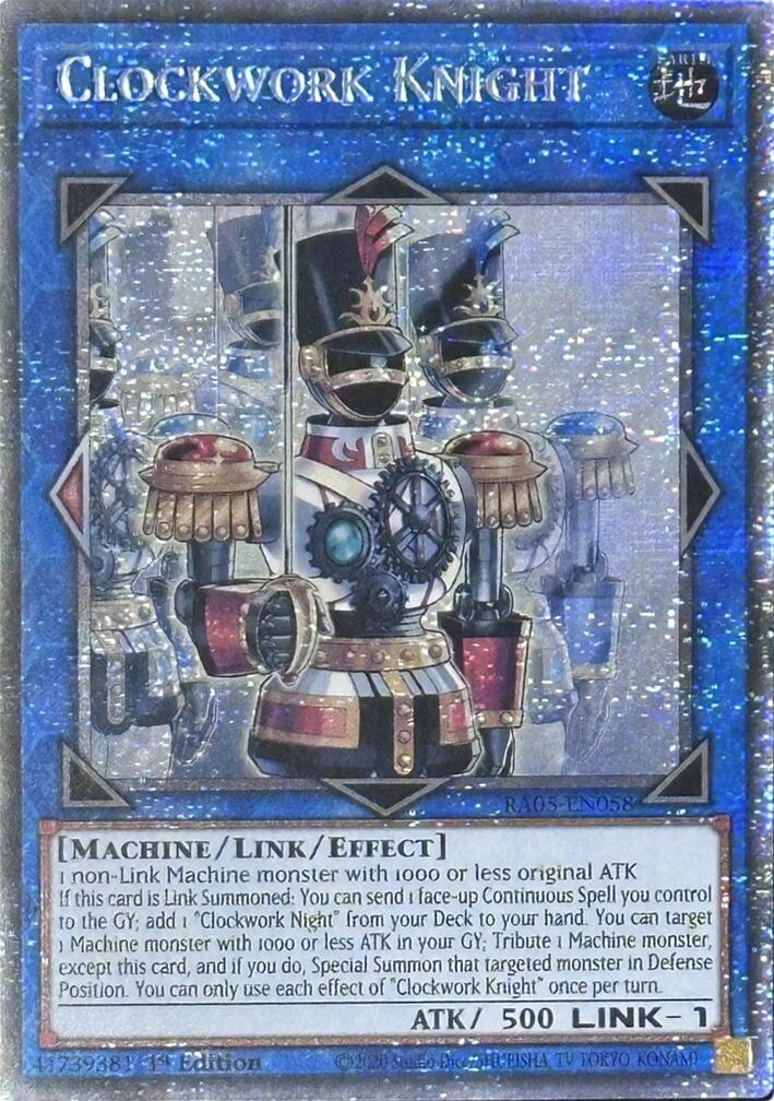 Clockwork Knight (Starlight Rare) [RA05-EN058] Starlight Rare | Exor Games Dartmouth
