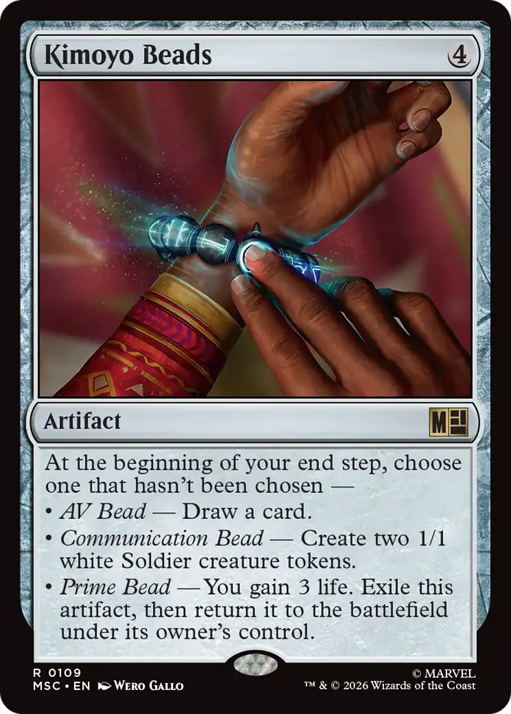 Kimoyo Beads (Surge Foil) [Marvel Super Heroes Commander] | Exor Games Dartmouth