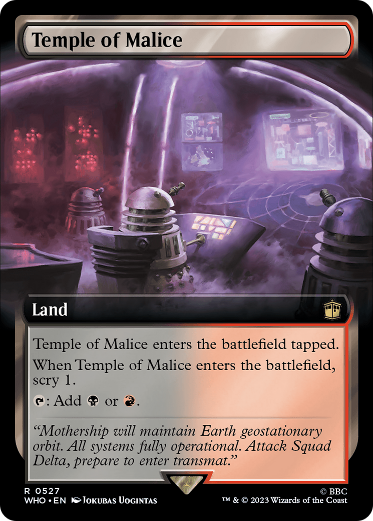 Temple of Malice (Extended Art) [Doctor Who] | Exor Games Dartmouth