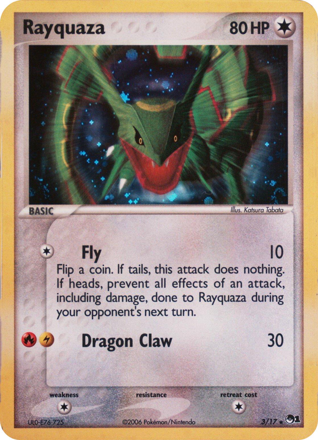 Rayquaza (003/017) (2006) [Miscellaneous Cards] | Exor Games Dartmouth