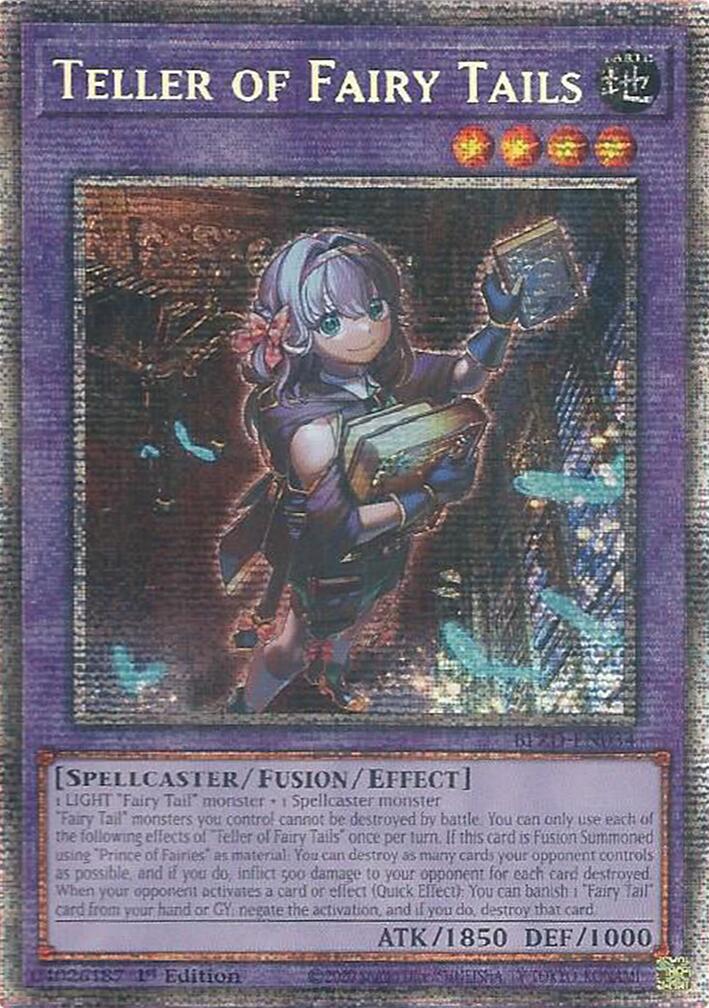 Teller of Fairy Tails (Starlight Rare) [BLZD-EN034] Starlight Rare | Exor Games Dartmouth