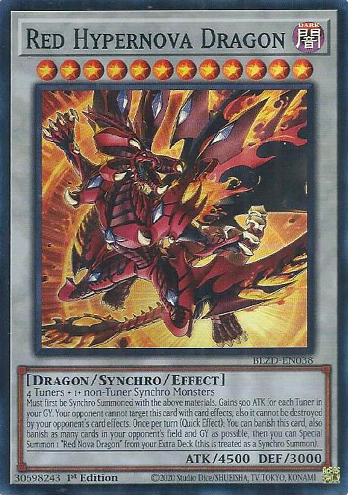 Red Hypernova Dragon [BLZD-EN038] Super Rare | Exor Games Dartmouth