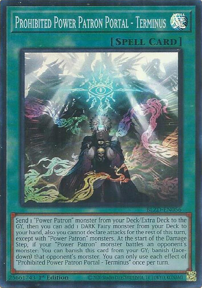 Prohibited Power Patron Portal - Terminus [BLZD-EN056] Super Rare | Exor Games Dartmouth